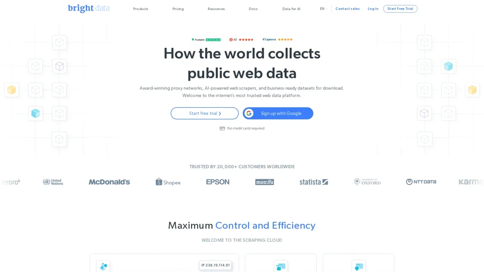 Bright Data - All in One Platform for Proxies and Web Scraping
